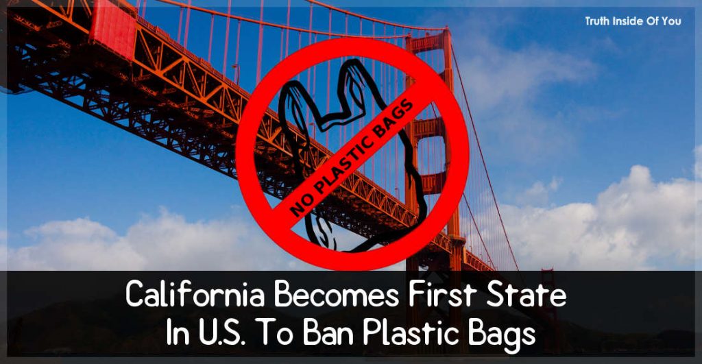 California Becomes First State In U S To Ban Plastic Bags Truth