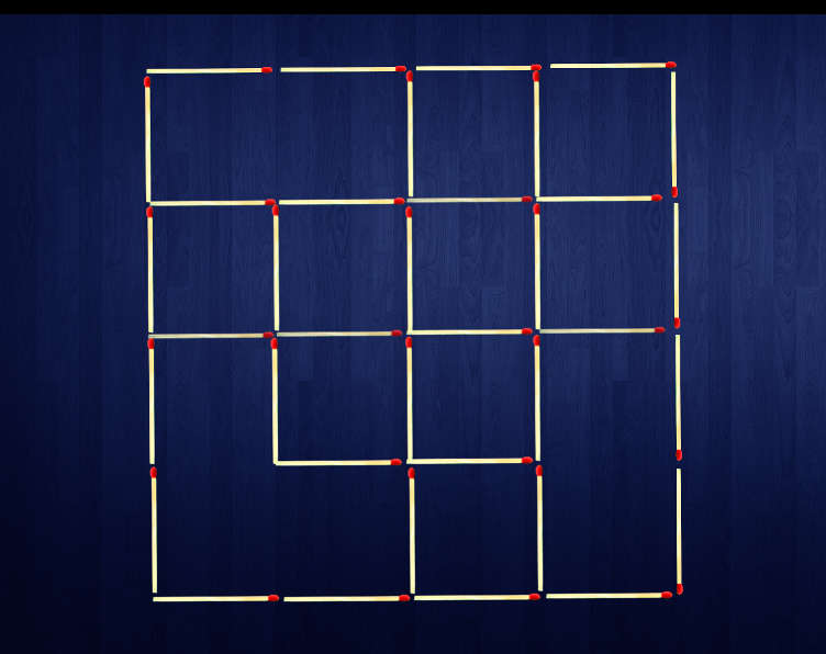 How many squares can you count in this puzzle?