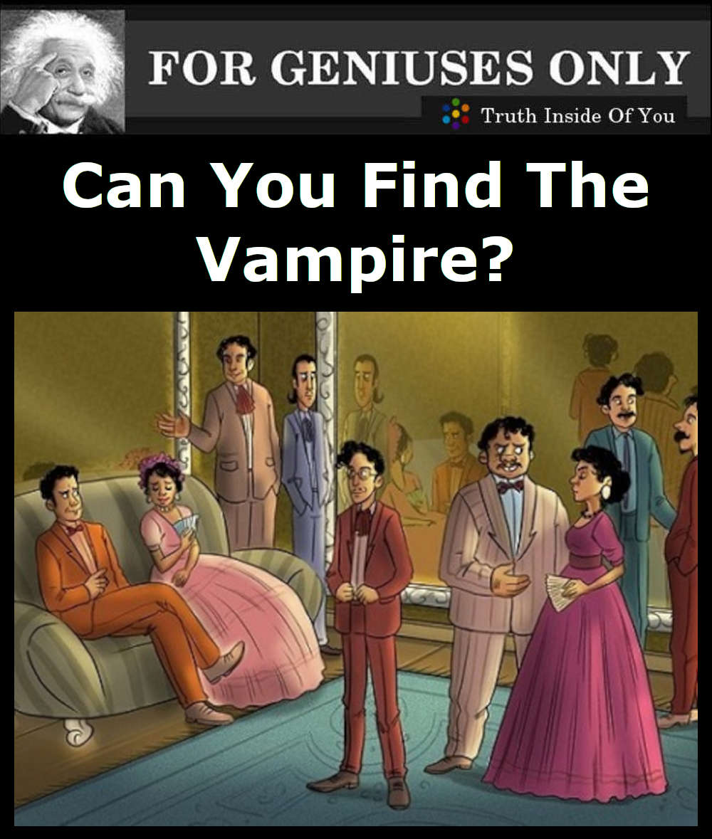 Can You Find The Vampire