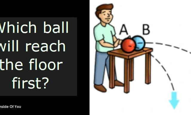 Which ball will reach the floor first? featured