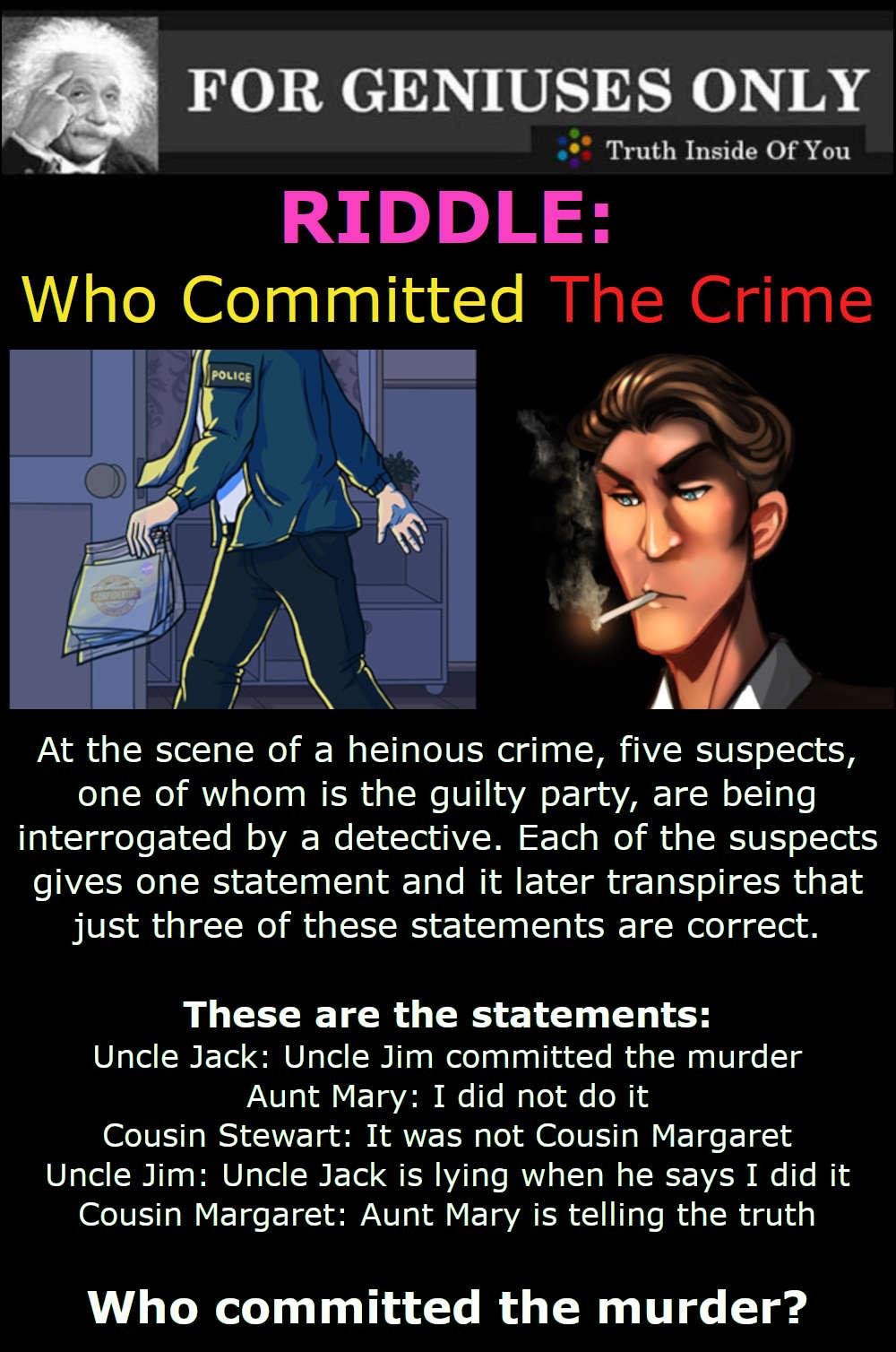 Who Committed The Murder Riddle