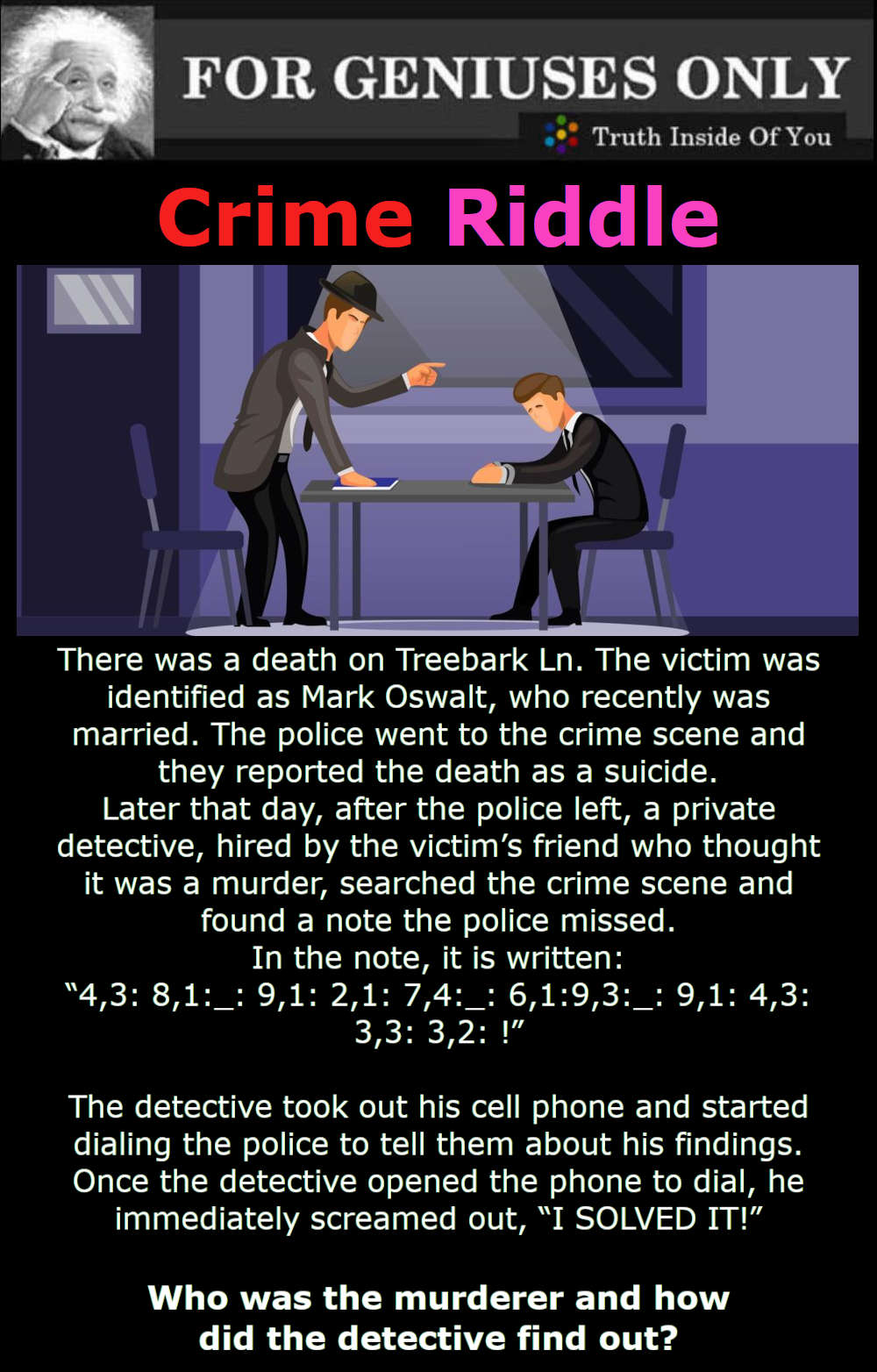 Crime Riddle