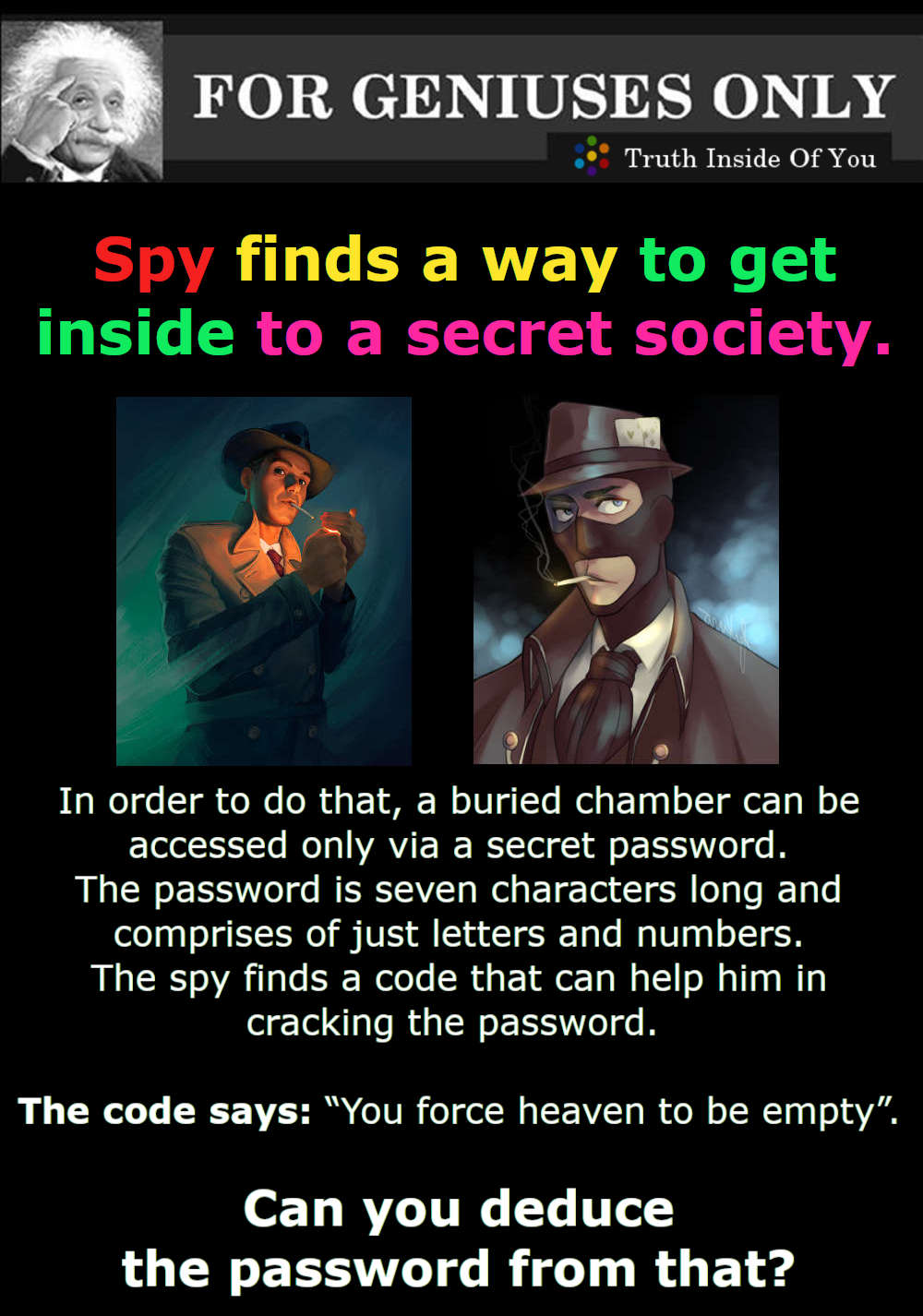 Password Riddle