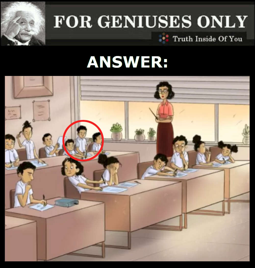 Which Student Is Cheating? ANSWER