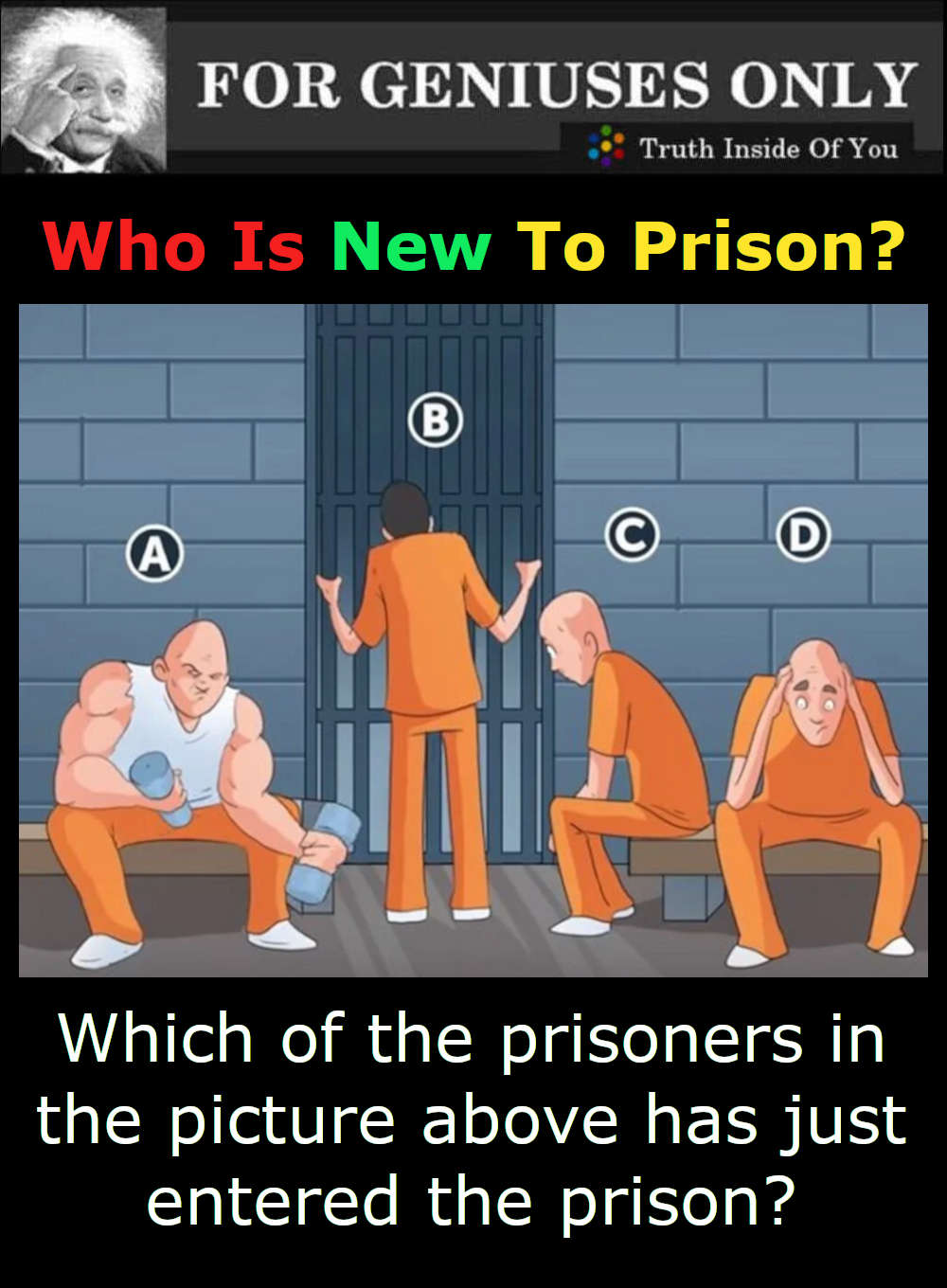 Who Is New To Prison