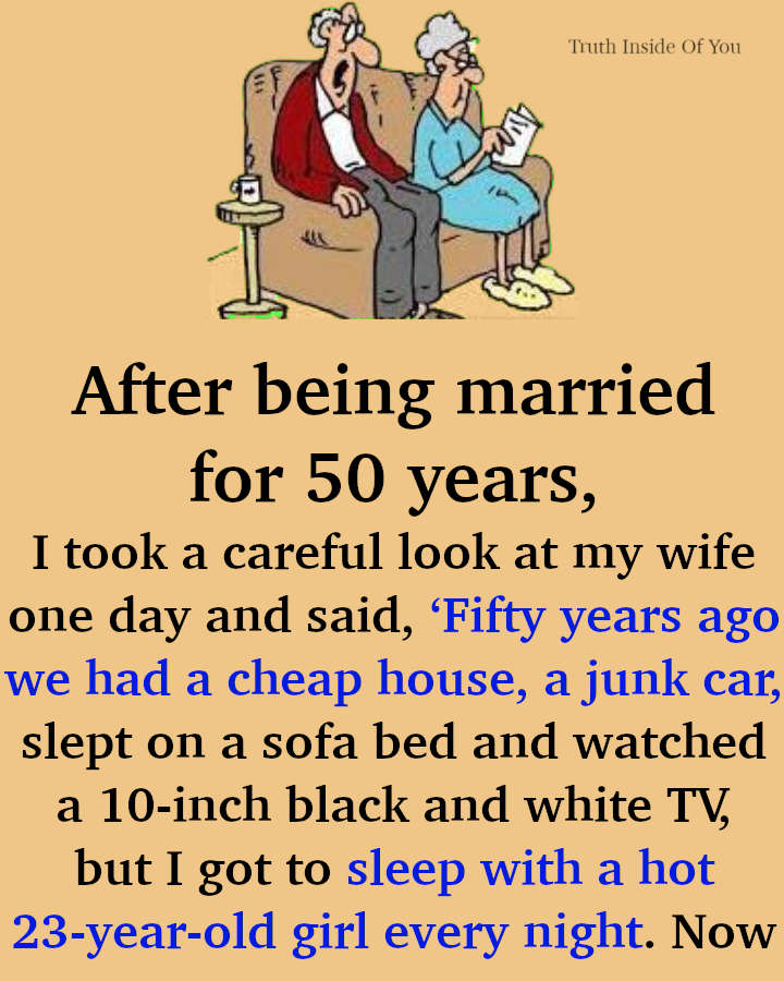 JOKE- After Being Married For 50 Years