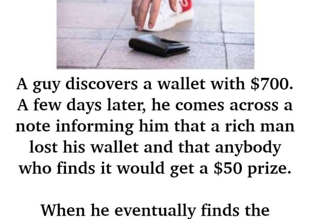 JOKE- Guy Discovers a Wallet With $700