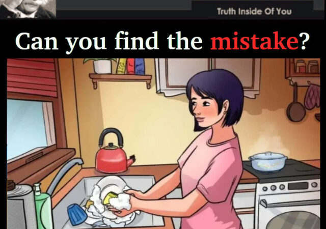 RIDDLE: Spot The Mistake In The Kitchen