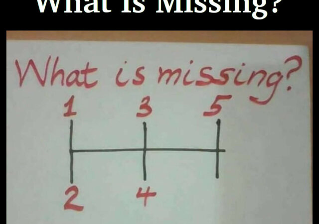 What Is Missing?