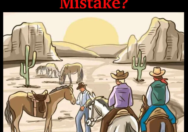 RIDDLE: Can you spot the mistake?